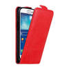 Cadorabo Hoesje geschikt voor Samsung Galaxy S3 / S3 NEO in APPEL ROOD - Beschermhoes Flip Case Cover magnetische