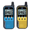 VTech walkie talkie KidiTalkie 27,9 cm blauw/geel 2 stuks