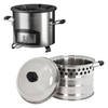 Raketoven Ø26 cm set met kookpot BBQ#BOSS