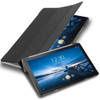 Cadorabo Tablet Hoesje geschikt voor Lenovo Tab P10 (10.1 inch) Case in SATIJN ZWART - Beschermhoes Cover Auto Wake Up