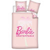 Barbie Dekbedovertrek, Unstoppable - Eenpersoons - 140 x 200 - Polyester