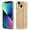 Cadorabo Hoesje geschikt voor Apple iPhone 14 PLUS in Brushed Goud - Beschermhoes Case Cover TPU silicone