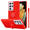 Cadorabo Hoesje geschikt voor Samsung Galaxy S22 ULTRA in LIQUID ROOD - Beschermhoes van TPU silicone Case Cover met