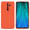 Cadorabo Hoesje geschikt voor Xiaomi RedMi NOTE 8 PRO in FLUID ORANJE - Beschermhoes TPU silicone Cover Case