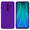 Cadorabo Hoesje geschikt voor Xiaomi RedMi NOTE 8 PRO in FLUID DONKER PAARS - Beschermhoes TPU silicone Cover Case