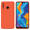 Cadorabo Hoesje geschikt voor Huawei P30 LITE in FLUID ORANJE - Beschermhoes TPU silicone Cover Case