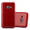 Cadorabo Hoesje geschikt voor Samsung Galaxy J1 2016 in ROOD - Beschermhoes TPU silicone Case Cover Brushed