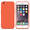 Cadorabo Hoesje geschikt voor Apple iPhone 6 / 6S in FLUID ORANJE - Beschermhoes TPU silicone Cover Case