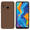 Cadorabo Hoesje geschikt voor Huawei P30 LITE in FLUID BRUIN - Beschermhoes TPU silicone Cover Case