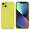 Cadorabo Hoesje geschikt voor Apple iPhone 13 in FLUID GEEL - Beschermhoes TPU silicone Cover Case