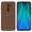 Cadorabo Hoesje geschikt voor Xiaomi RedMi NOTE 8 PRO in FLUID BRUIN - Beschermhoes TPU silicone Cover Case