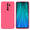 Cadorabo Hoesje geschikt voor Xiaomi RedMi NOTE 8 PRO in FLUID ROOD - Beschermhoes TPU silicone Cover Case