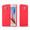 Cadorabo Hoesje geschikt voor Samsung Galaxy S6 in CANDY ROOD - Beschermhoes TPU silicone Case Cover