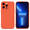 Cadorabo Hoesje geschikt voor Apple iPhone 13 PRO in FLUID ORANJE - Beschermhoes TPU silicone Cover Case