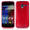 Cadorabo Hoesje geschikt voor Motorola MOTO X in ROOD - Beschermhoes TPU silicone Case Cover Brushed