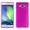 Cadorabo Hoesje geschikt voor Samsung Galaxy A7 2015 in ROZE - Beschermhoes TPU silicone Case Cover Brushed