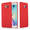 Cadorabo Hoesje geschikt voor Samsung Galaxy S6 EDGE in CANDY ROOD - Beschermhoes TPU silicone Case Cover