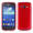 Cadorabo Hoesje geschikt voor Samsung Galaxy ACE 3 in ROOD - Beschermhoes TPU silicone Case Cover Brushed