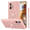 Cadorabo Hoesje geschikt voor Xiaomi 11T / 11T PRO in LIQUID ROZE - Beschermhoes van TPU silicone Case Cover met ring