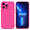 Cadorabo Hoesje geschikt voor Apple iPhone 12 PRO MAX in FLUID HOTPINK - Beschermhoes TPU silicone Cover Case