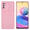 Cadorabo Hoesje geschikt voor Xiaomi RedMi NOTE 10 5G / POCO M3 PRO 5G in Bonbon Roze - Beschermhoes TPU-silicone Case