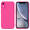 Cadorabo Hoesje geschikt voor Apple iPhone XR in FLUID HOTPINK - Beschermhoes TPU silicone Cover Case