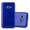 Cadorabo Hoesje geschikt voor Samsung Galaxy J1 2016 in BLAUW - Beschermhoes TPU silicone Case Cover Brushed