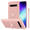 Cadorabo Hoesje geschikt voor Samsung Galaxy S10 5G in LIQUID ROZE - Beschermhoes van TPU silicone Case Cover met ring