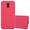 Cadorabo Hoesje geschikt voor Samsung Galaxy J6 2018 in CANDY ROOD - Beschermhoes TPU silicone Case Cover