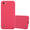 Cadorabo Hoesje geschikt voor LG Q6 / G6 MINI in CANDY ROOD - Beschermhoes TPU silicone Case Cover