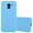 Cadorabo Hoesje geschikt voor Samsung Galaxy A5 2018 in CANDY BLAUW - Beschermhoes TPU silicone Case Cover