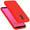 Cadorabo Hoesje geschikt voor Samsung Galaxy A6 PLUS 2018 Case in LIQUID ROOD - Beschermhoes TPU silicone Cover