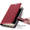 Cadorabo Hoesje geschikt voor Samsung Galaxy S7 in APPEL ROOD - Beschermhoes Case magnetische sluiting Cover