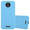 Cadorabo Hoesje geschikt voor Motorola MOTO C PLUS in CANDY BLAUW - Beschermhoes TPU silicone Case Cover