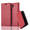 Cadorabo Hoesje geschikt voor Samsung Galaxy NOTE 3 NEO in APPEL ROOD - Beschermhoes Case magnetische sluiting Cover