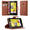 Cadorabo Hoesje geschikt voor Nokia Lumia 520 / 521 in CHOCOLADE BRUIN - Beschermhoes Cover magnetische sluiting Case