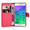 Cadorabo Hoesje geschikt voor Samsung Galaxy ALPHA in KARMIJN ROOD - Beschermhoes Cover magnetische sluiting Case