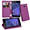 Cadorabo Hoesje geschikt voor Sony Xperia M2 / M2 AQUA in MANGAAN PAARS - Beschermhoes Cover magnetische sluiting Case