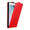 Cadorabo Hoesje geschikt voor Samsung Galaxy S6 EDGE in APPEL ROOD - Beschermhoes Flip Case Cover magnetische sluiting