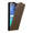 Cadorabo Hoesje geschikt voor Samsung Galaxy J5 2015 in KOFFIE BRUIN - Beschermhoes Flip Case Cover magnetische sluiting