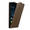 Cadorabo Hoesje geschikt voor Huawei P9 PLUS in KOFFIE BRUIN - Beschermhoes Flip Case Cover magnetische sluiting