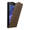 Cadorabo Hoesje geschikt voor Sony Xperia Z3 in KOFFIE BRUIN - Beschermhoes Flip Case Cover magnetische sluiting