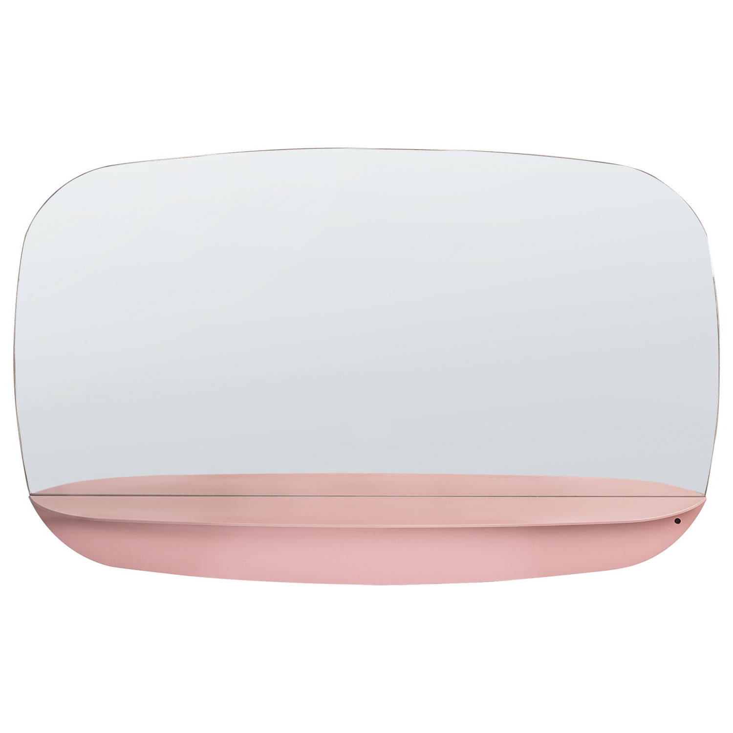 DOSNON - Wandspiegel - Roze - 50 x 80 cm - Glas