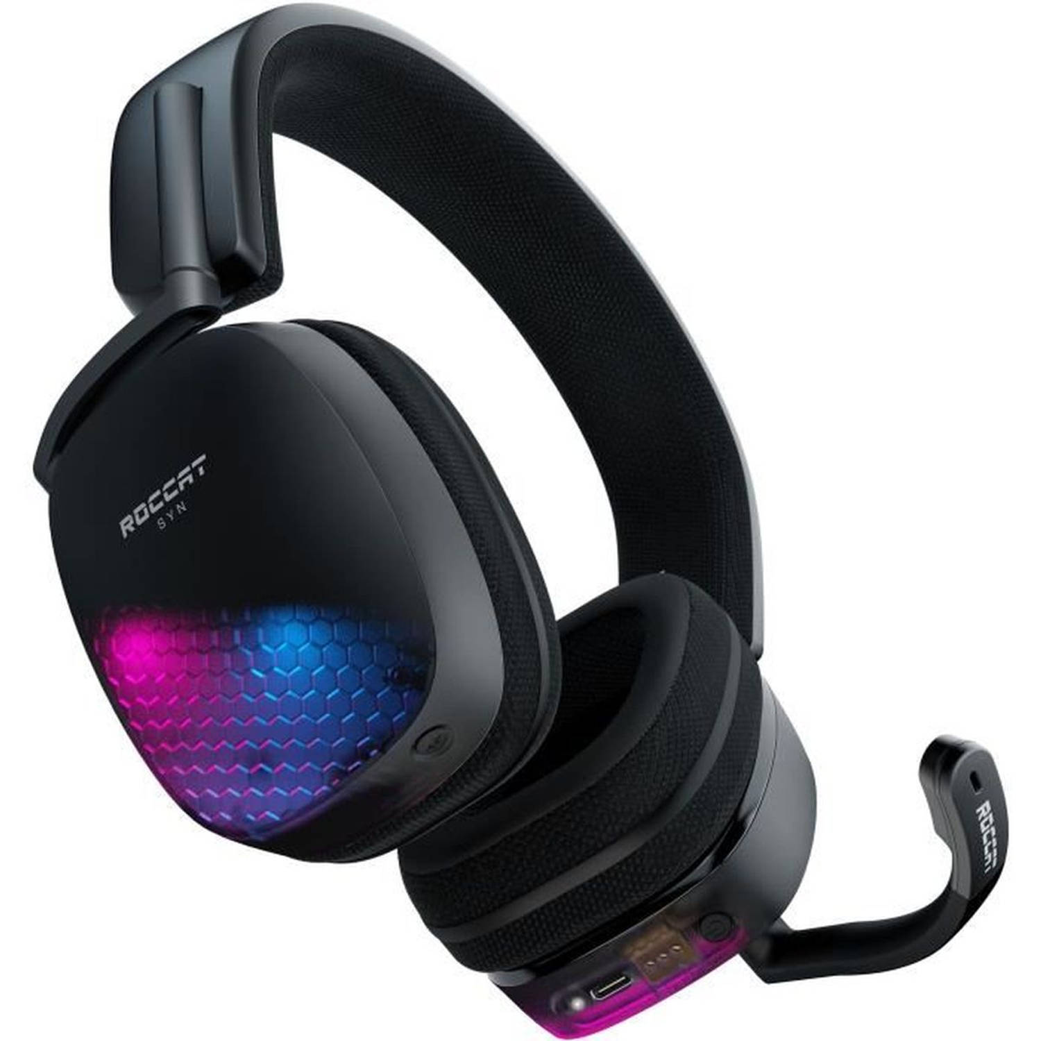 ROCCAT Gaming-headset Over-Ear-Gaming-Headset Syn Max Air, zwart