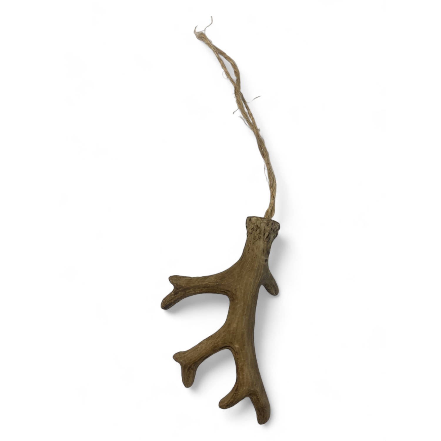 Decoratieve Hanger Gewei - Bruin - 9 cm