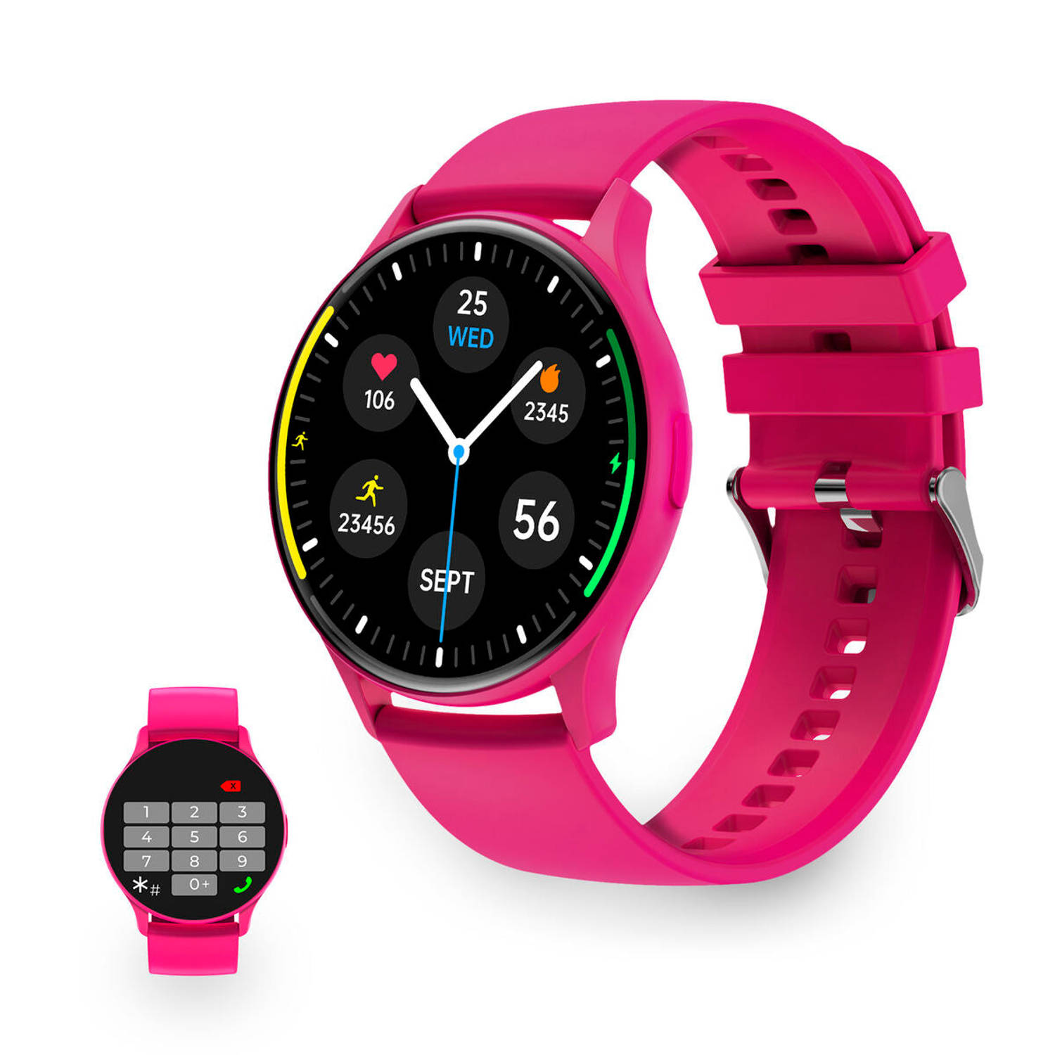 Smartwatch KSIX Core 1,43"" Fuchsia