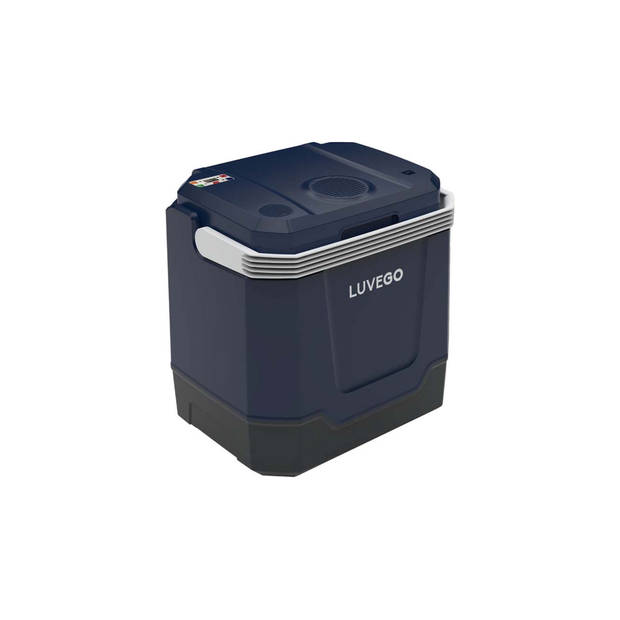 Luvego Koelbox Thermo Elektrische 32L - Eco Stand - 12v 230 volt - Coolbox - Ingebouwde Bluetooth Speaker