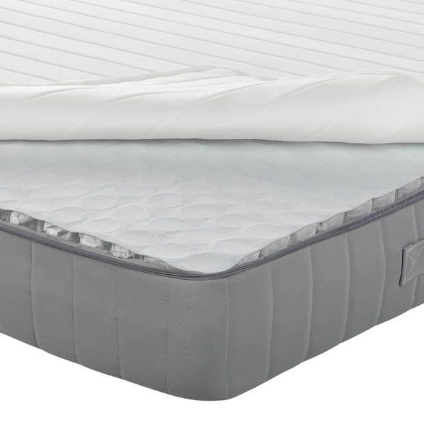 Beliani SPRINGY - Matras-Wit-Pocketveren