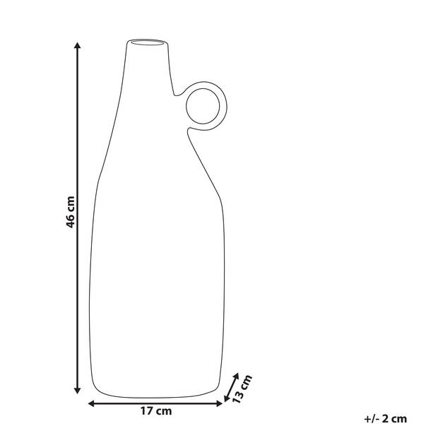 Beliani SAMBHAR - Decovaas-Messing-Aluminium