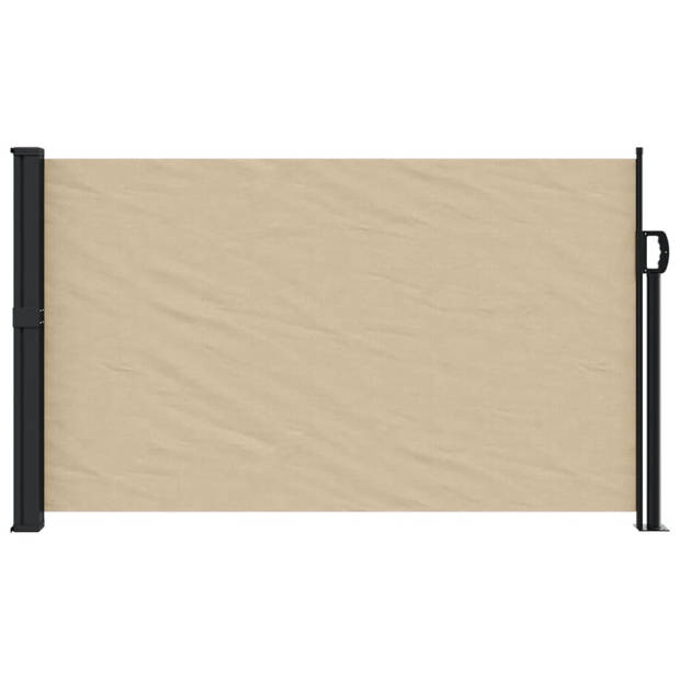 vidaXL Windscherm uittrekbaar 120x500 cm beige